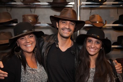 Gilles Marini-Carole Marini-American Hat Makers